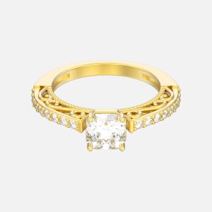 14K Gold 9" Diamond Ankle Bracelet